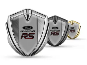 Ford 3d Emblema Badge Disegno Corse Lucido 3D